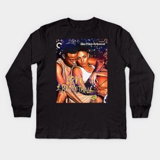 Love & Basketball - “Monica & Quincy” Kids Long Sleeve T-Shirt